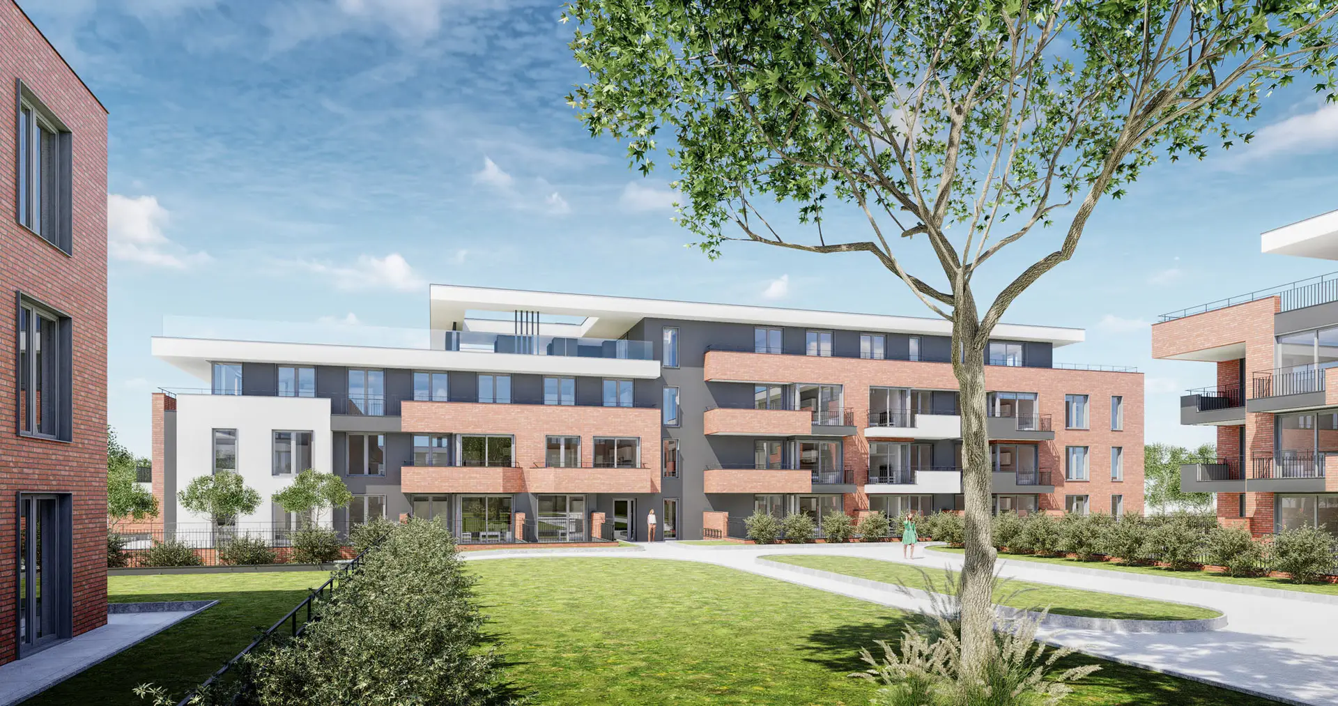 Projekt zespołu budynków wielorodzinnych w Nowym Dworze Mazowieckim - "Modlin Lazaret"