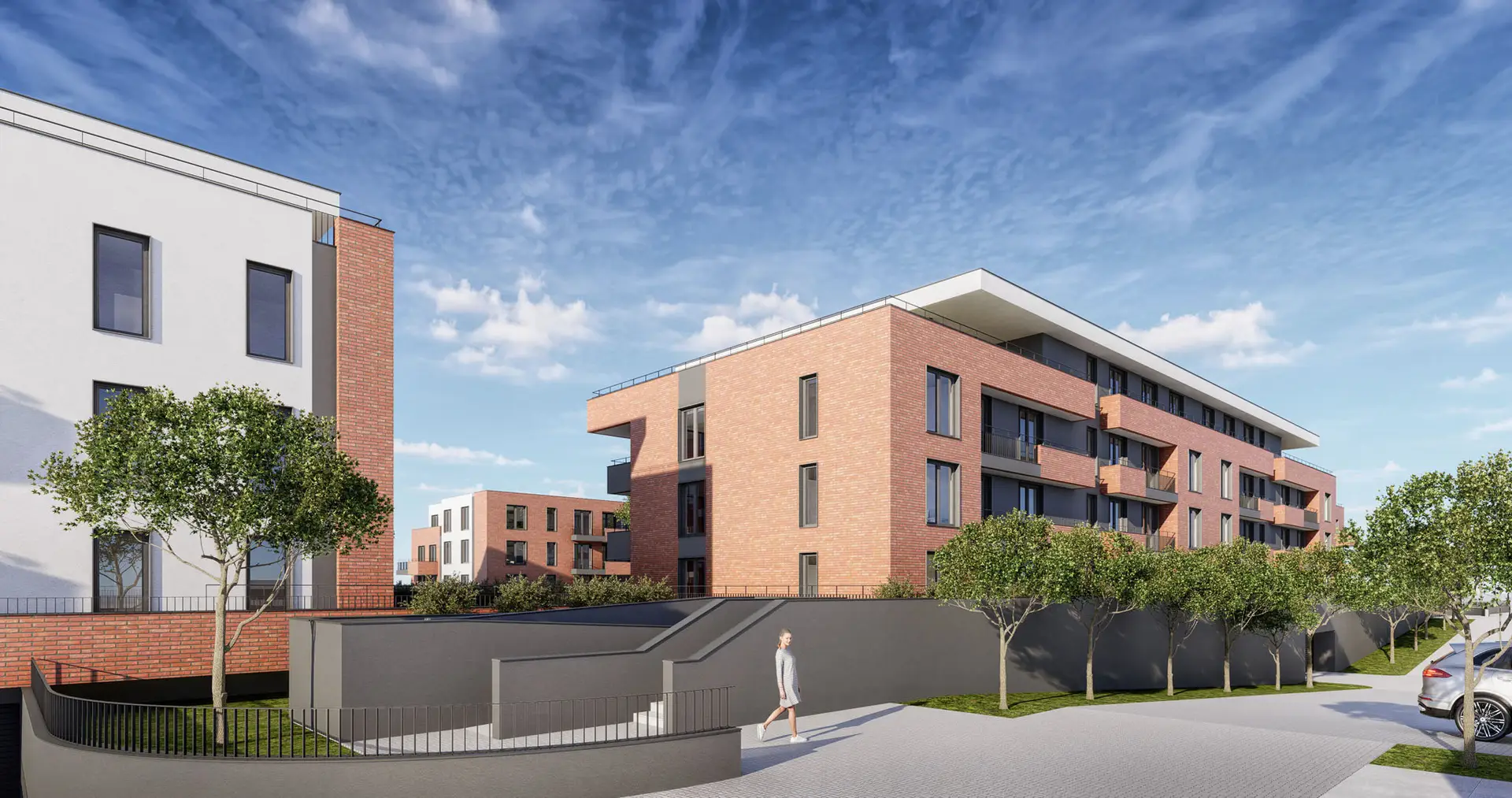 Projekt zespołu budynków wielorodzinnych w Nowym Dworze Mazowieckim - "Modlin Lazaret"