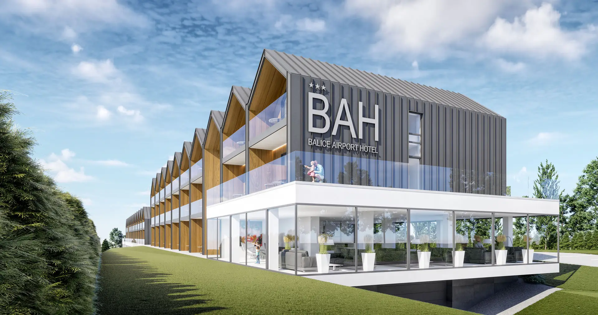 Koncepcja hotelu Balice Airport Hotel - BAH