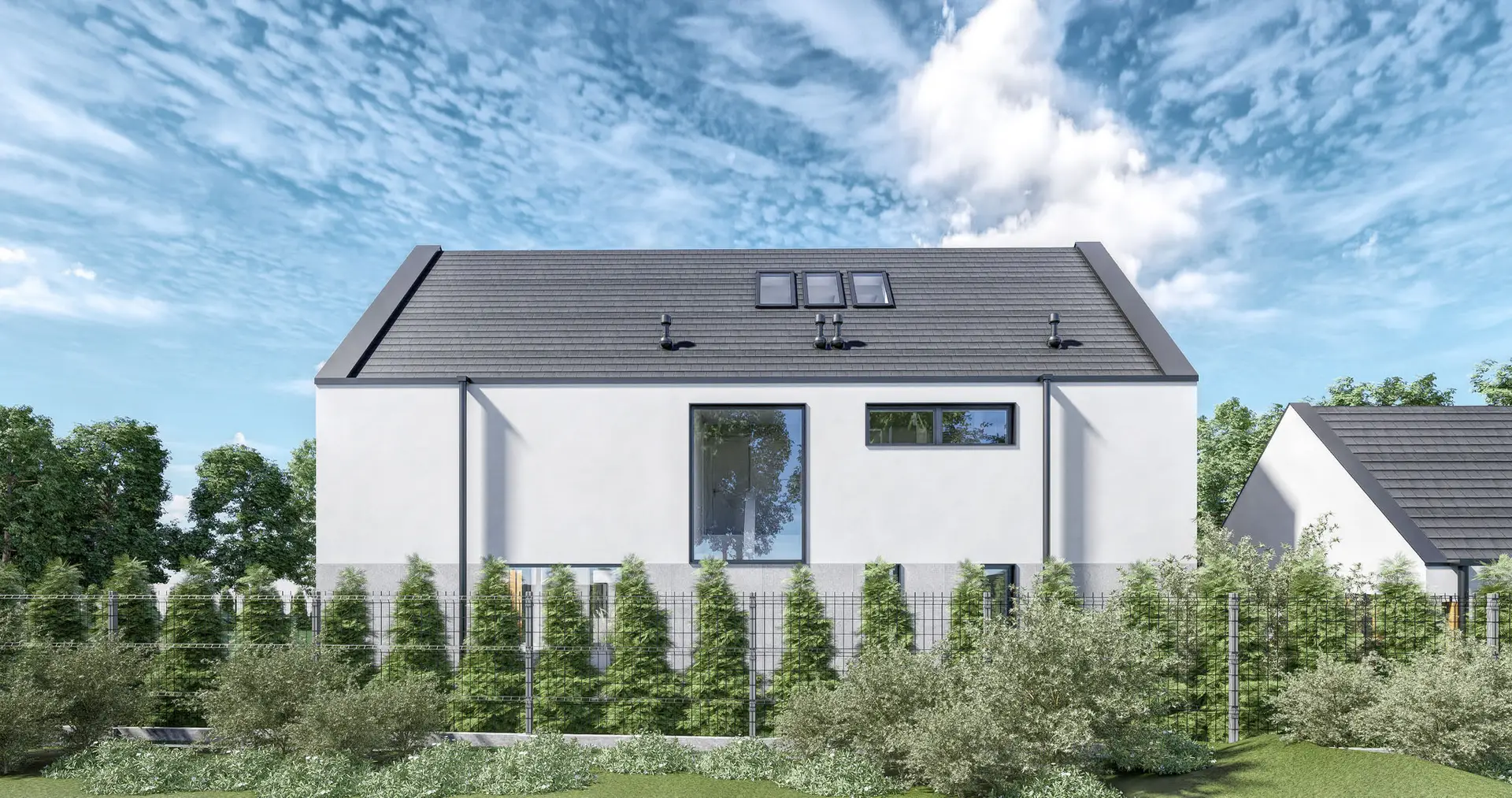Projekt domu pod górą