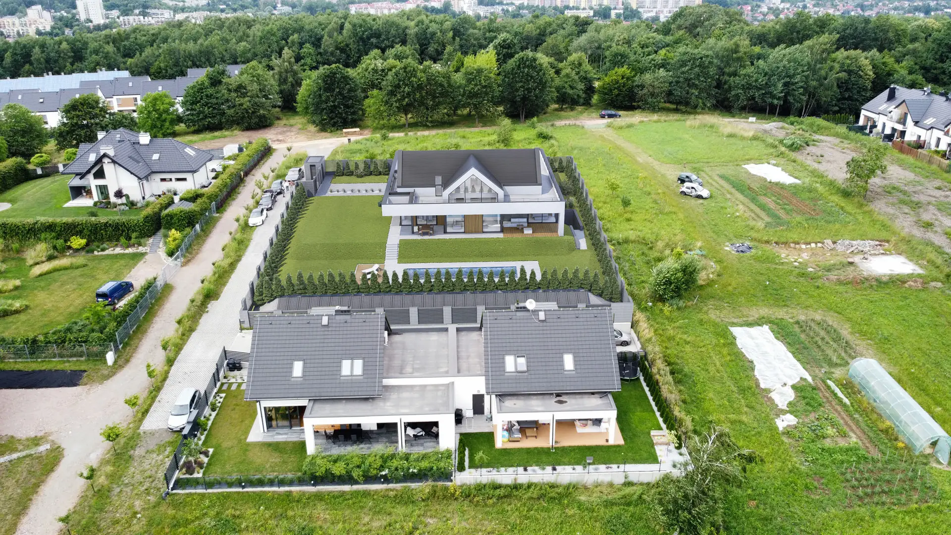 Projekt domu w ramie