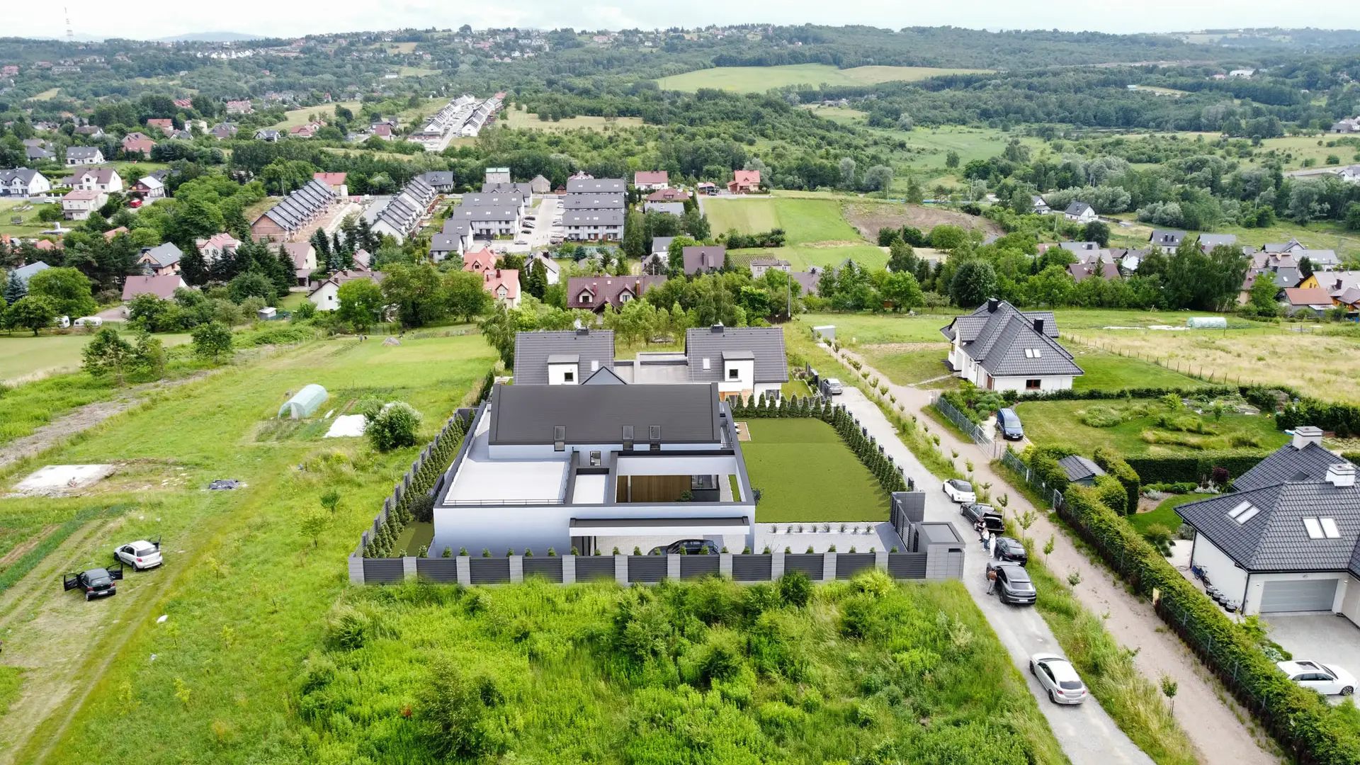 Projekt domu w ramie