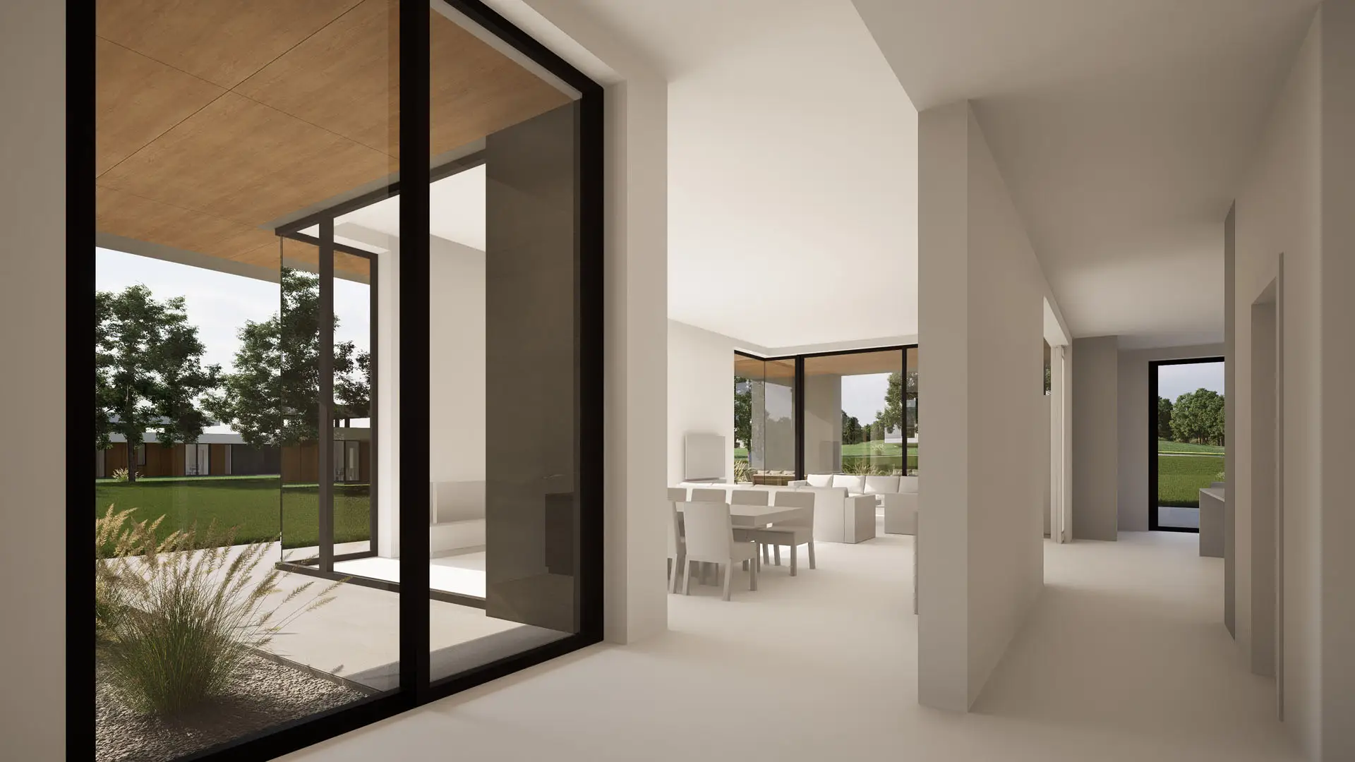 Projekt parterowej willi