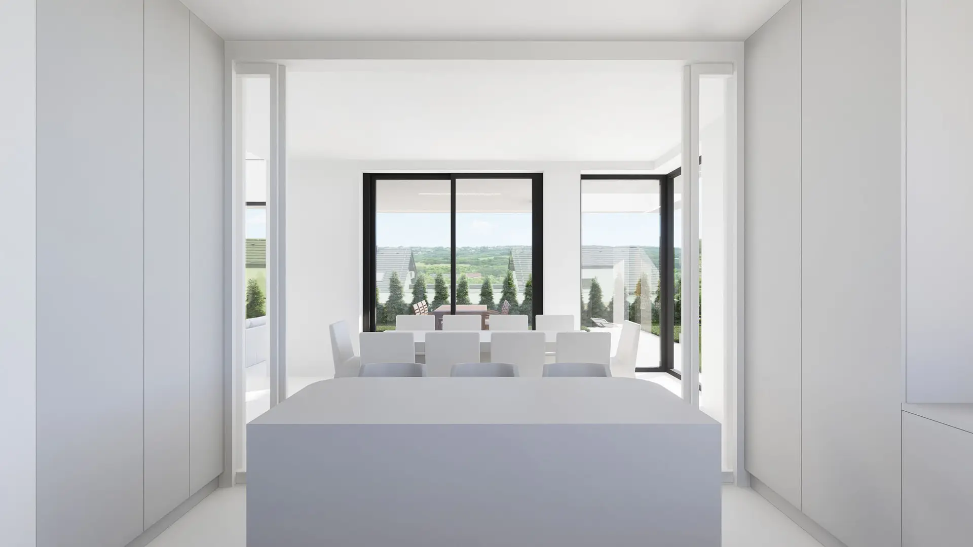 Projekt domu w ramie