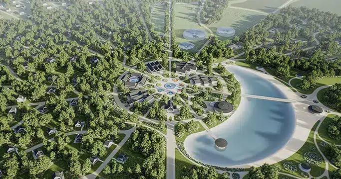 Master plan Eko wioski SAGAJA
